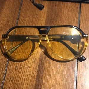 New! Yellow Fashion Sunnies